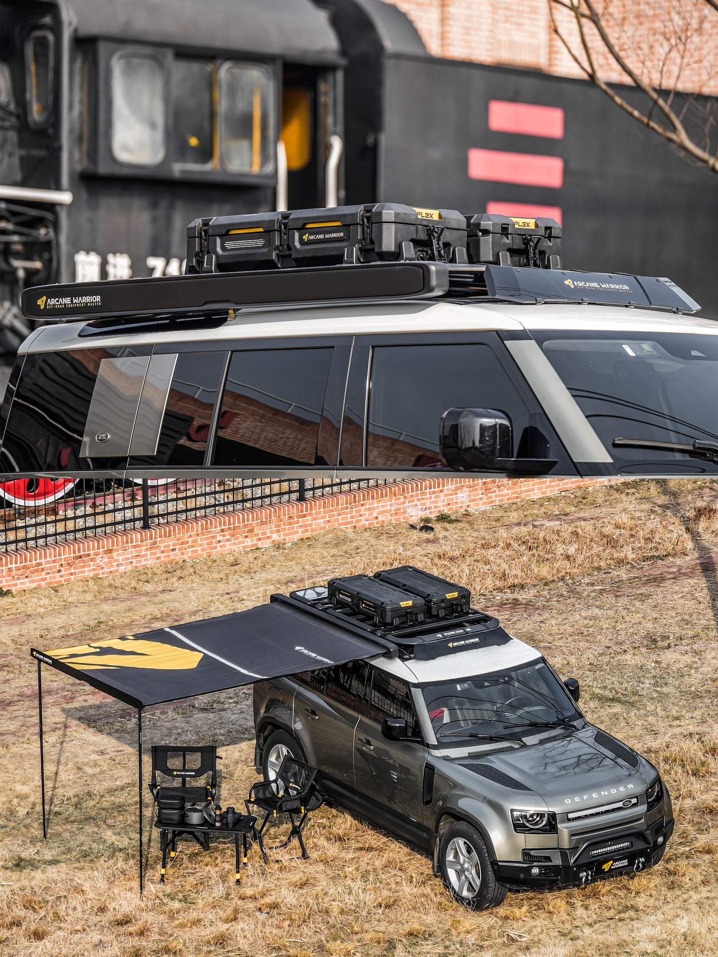 LANDROVER DEFENDER ランドローバー ディフェンダー110 STORM ルーフラック (LOWタイプ)