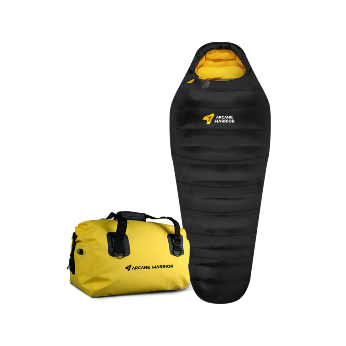 ARCANE WARRIOR ダウン寝袋 (-20度 - 0度)