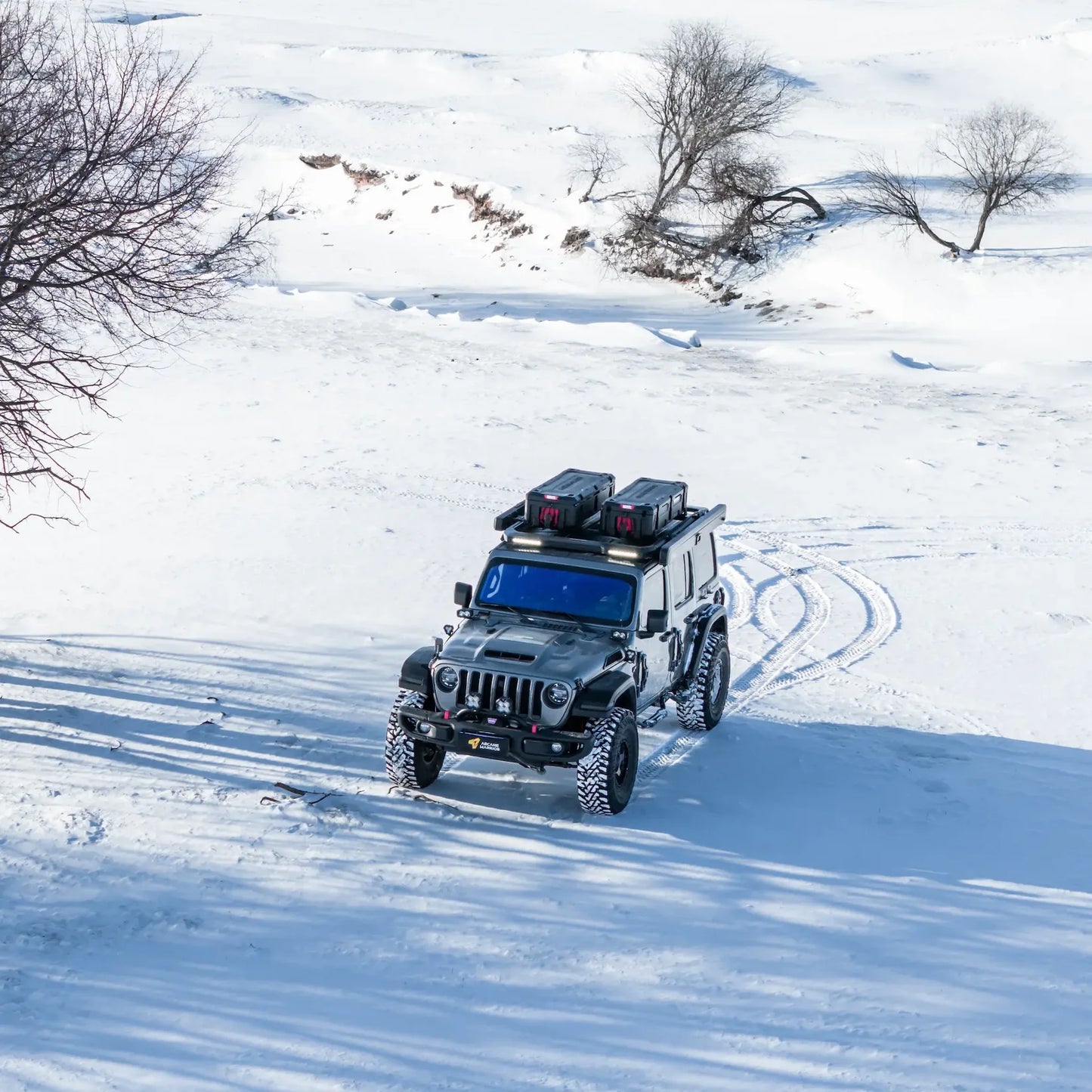 Jeep Wrangler JL M'LinkX Roof Rack Platform ロングバージョン