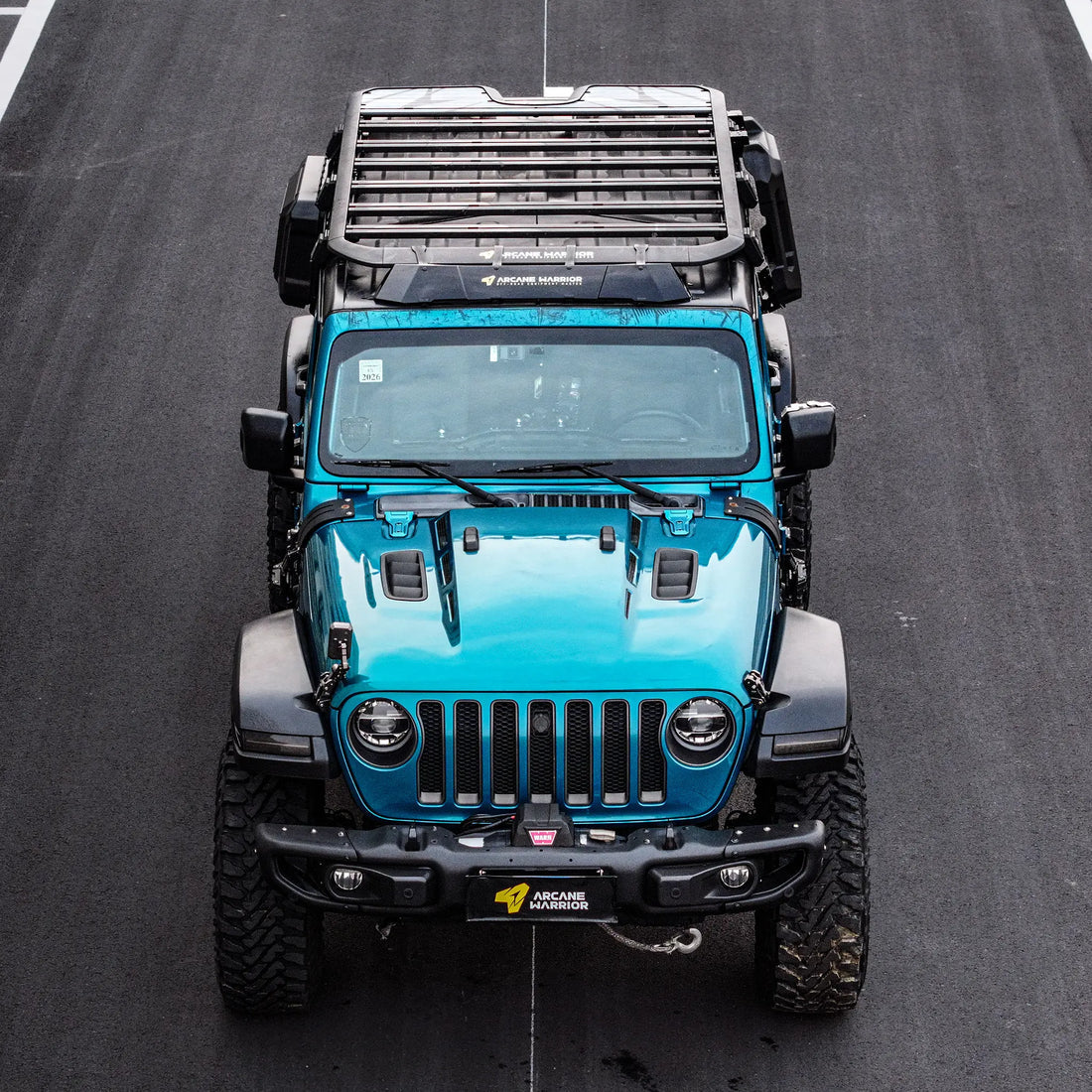 JEEP Wrangler JL STORM Roof Rack Short Version