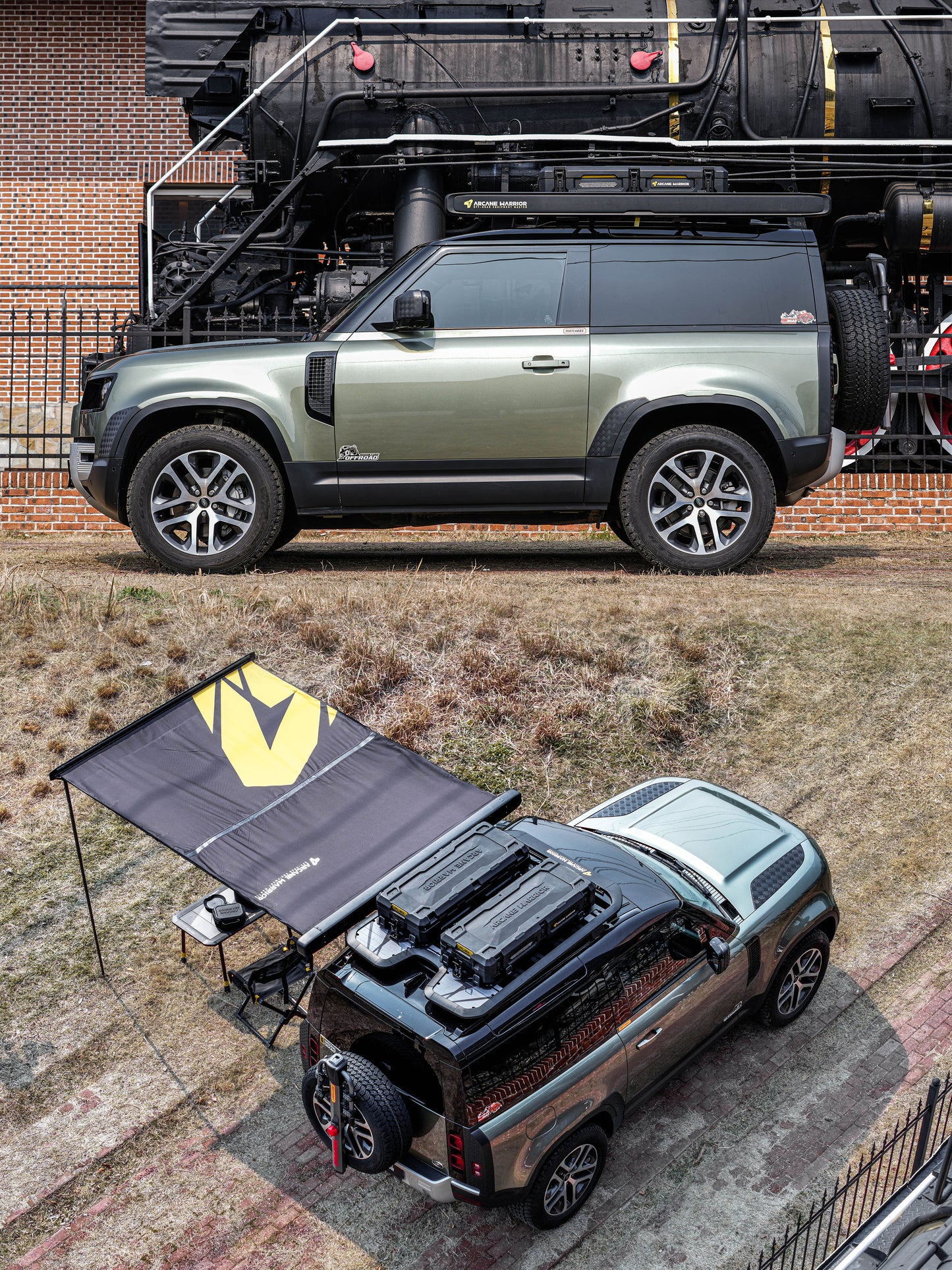 LAND ROVER DEFENDER ランドローバー ディフェンダー90 STORM ルーフラック (LOWタイプ)