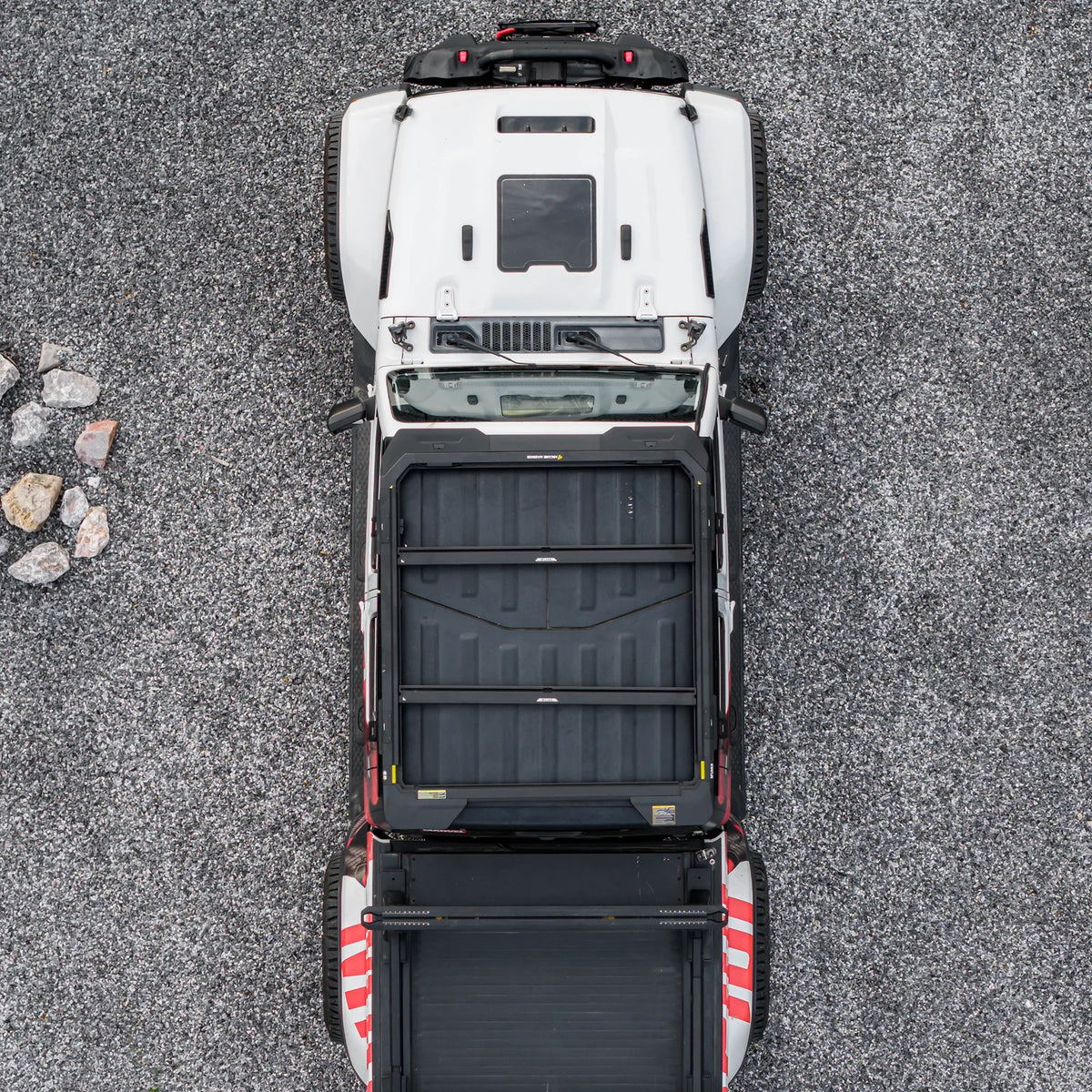 Jeep Wrangler JL 2-door / Gladiator JT M'LinkX Roof Rack Platform