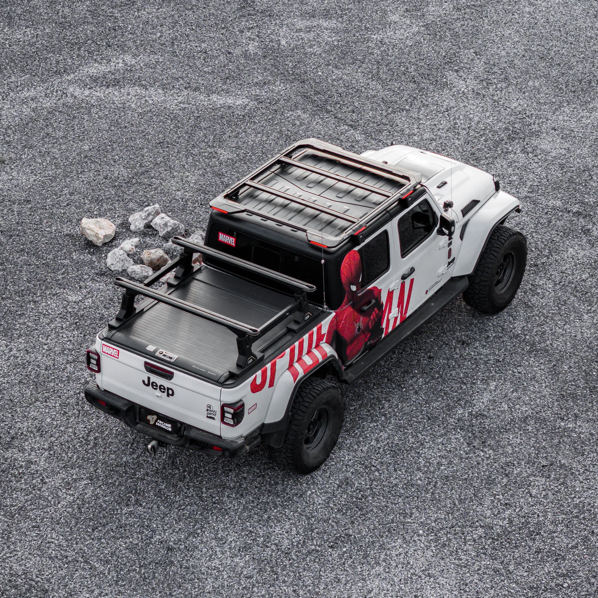 Jeep Wrangler JL 2-door / Gladiator JT M'LinkX Roof Rack Platform