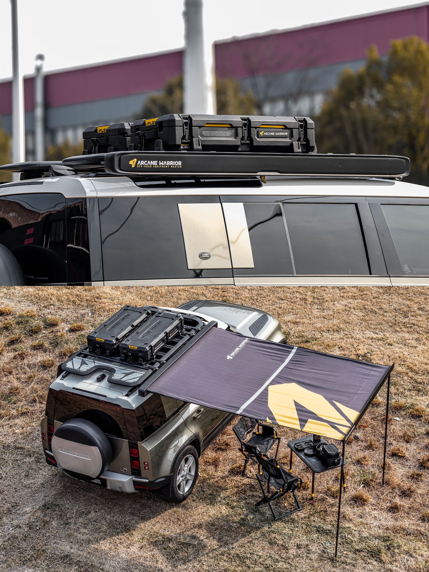 LANDROVER DEFENDER ランドローバー ディフェンダー110 STORM ルーフラック (LOWタイプ)