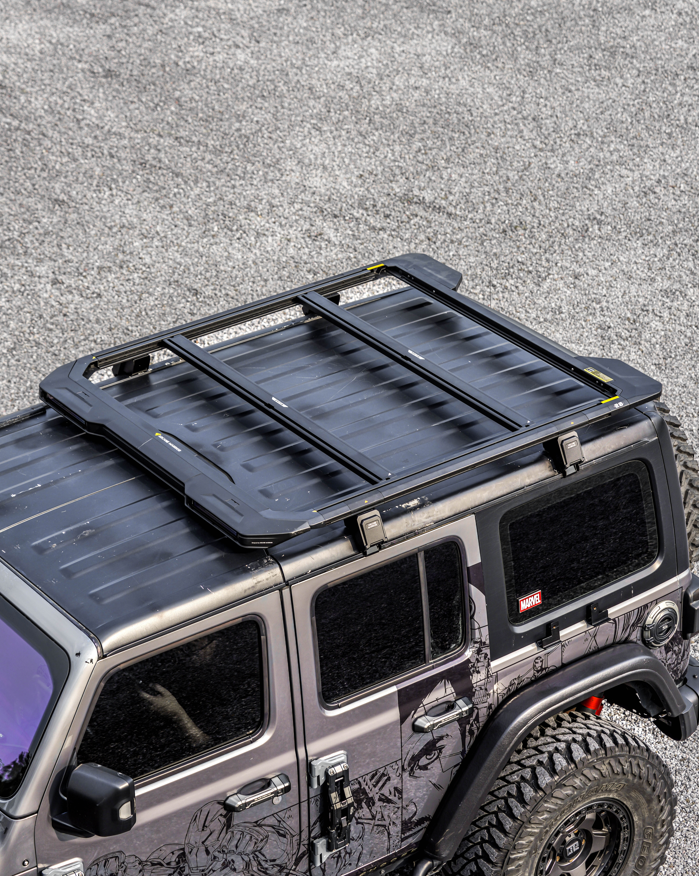 Jeep Wrangler JL M'LinkX Roof Rack Platform(ハーフタイプ | 4-Door)