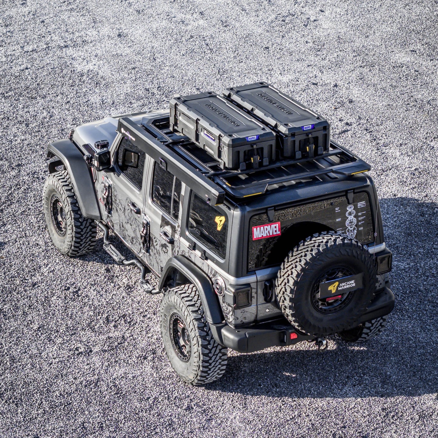 Jeep Wrangler JL M'LinkX Roof Rack Platform ロングバージョン