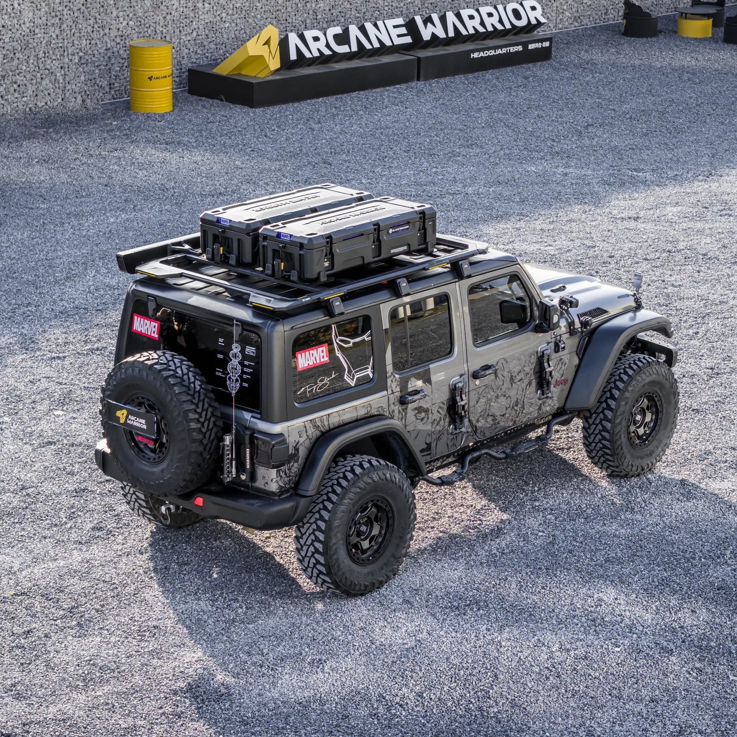 Jeep Wrangler JL M'LinkX Roof Rack Platform ロングバージョン