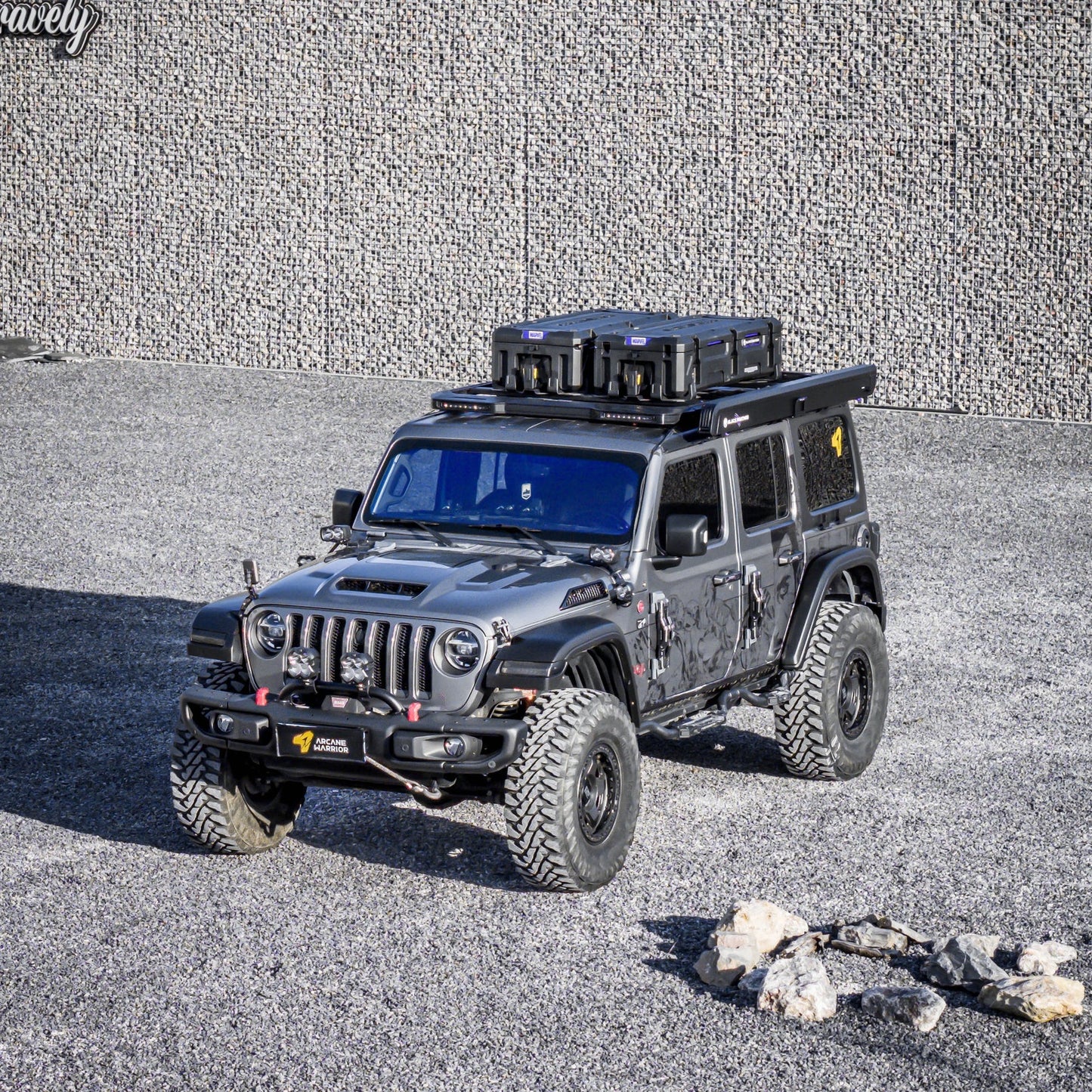 Jeep Wrangler JL M'LinkX Roof Rack Platform ロングバージョン