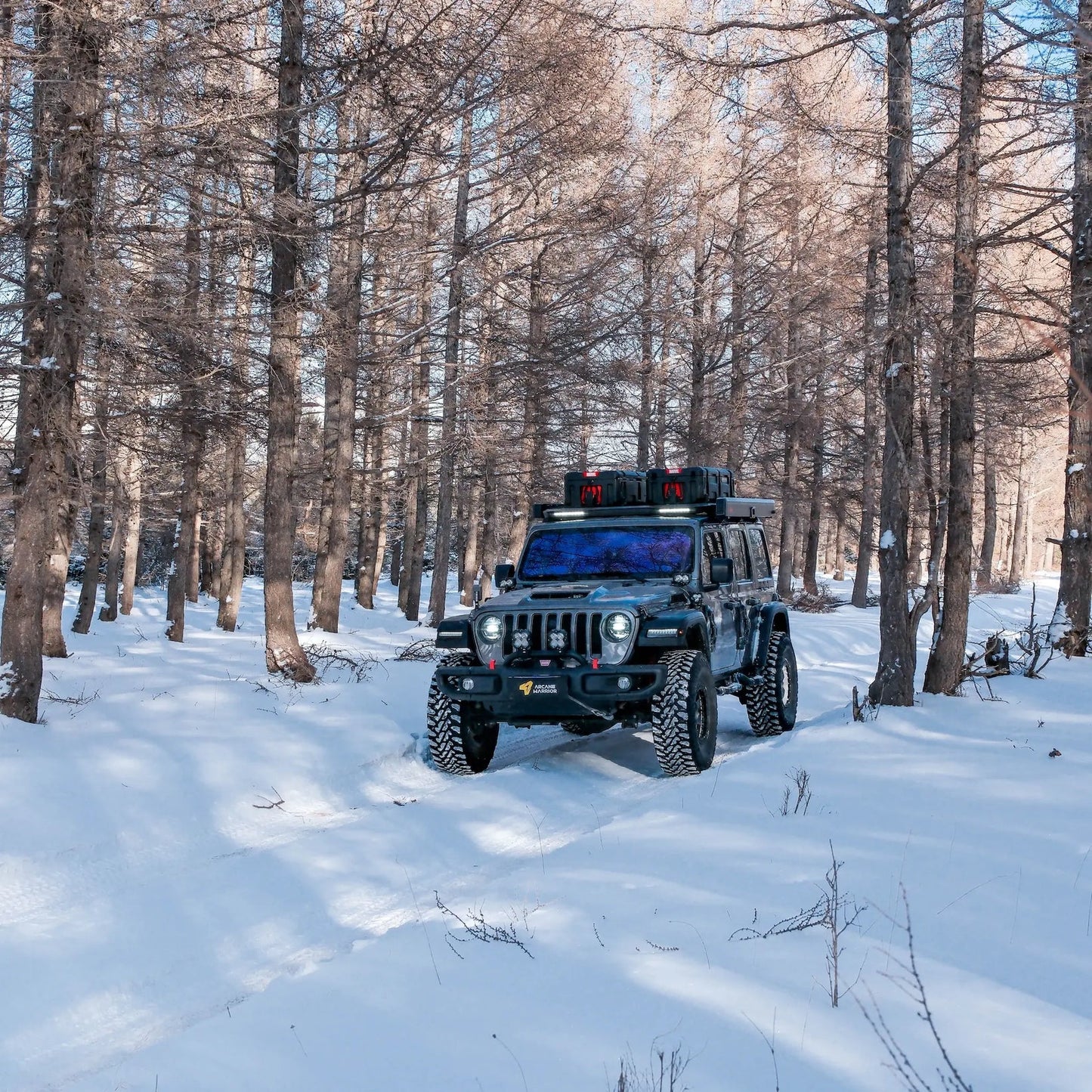 Jeep Wrangler JL M'LinkX Roof Rack Platform ロングバージョン