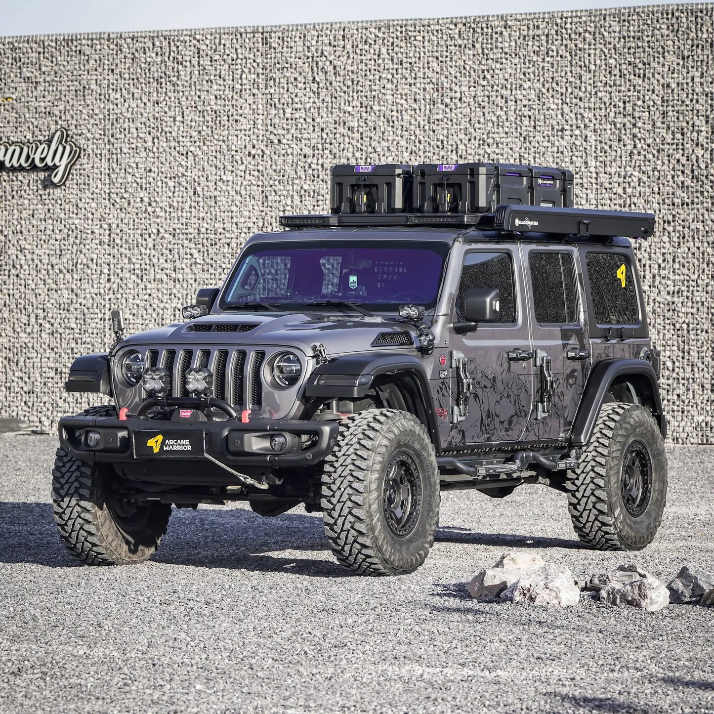 Jeep Wrangler JL M'LinkX Roof Rack Platform ロングバージョン