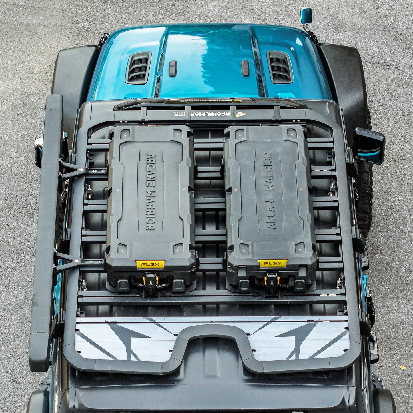 FLEXラギットケース用クイックリリー ス マウント Z01 PRO 36L/52L